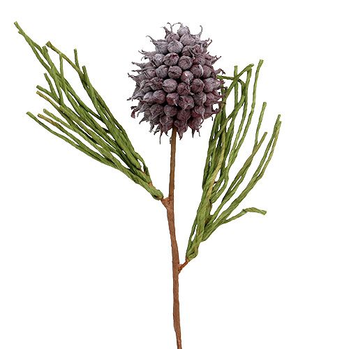 Floristik24 Espuma Flor Artificial Flores Púrpura L65cm