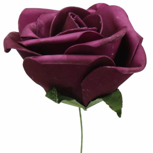 Artículo Rosa Foam Morada Ø15cm 4uds
