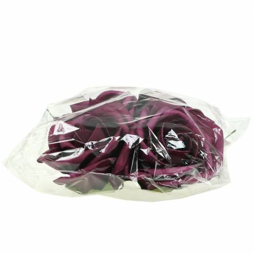 Artículo Rosa Foam Morada Ø15cm 4uds