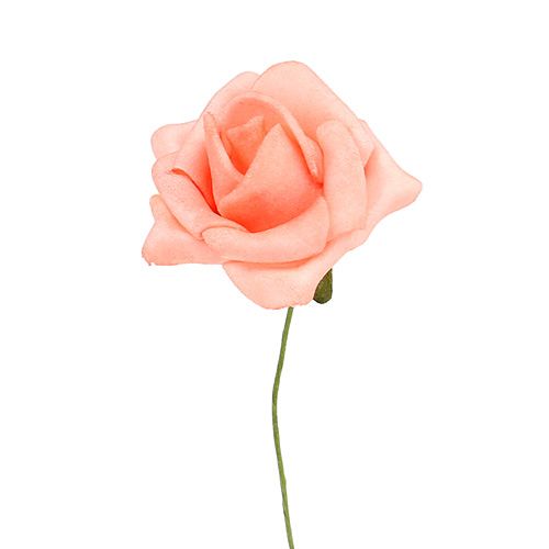 Artículo Rosa Foam Ø4,5cm Salmón 36uds