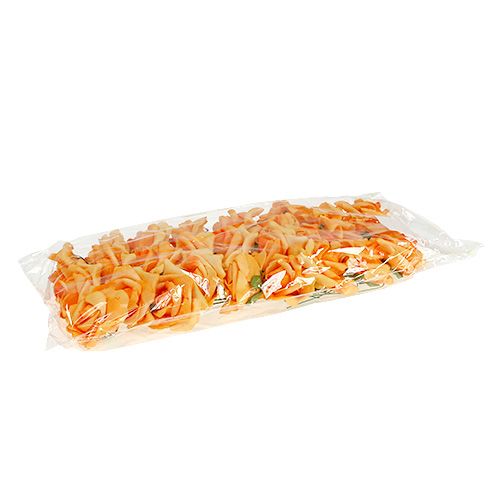 Floristik24 Rosa de espuma Ø6cm naranja claro 27 piezas