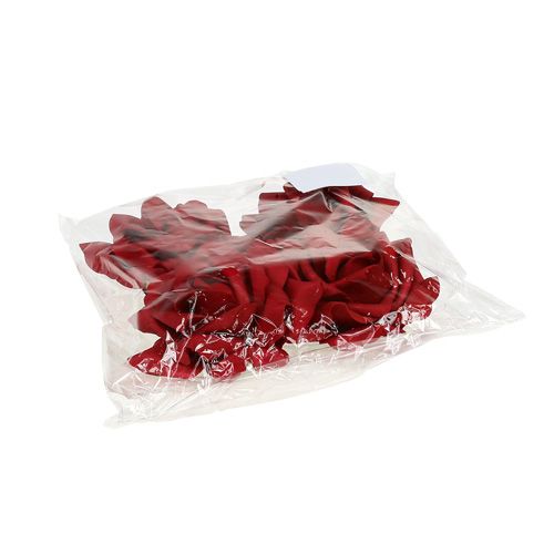 Floristik24 Rosa de espuma rosa de espuma roja Ø15cm 4 piezas