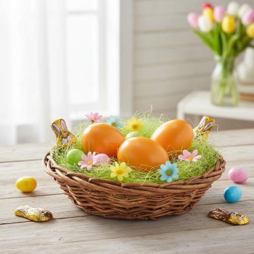 Artículo Huevos de Pascua, huevos de gallina reales, perfectos para manualidades creativas y artesanías de Pascua, 5 cm, 10 unidades