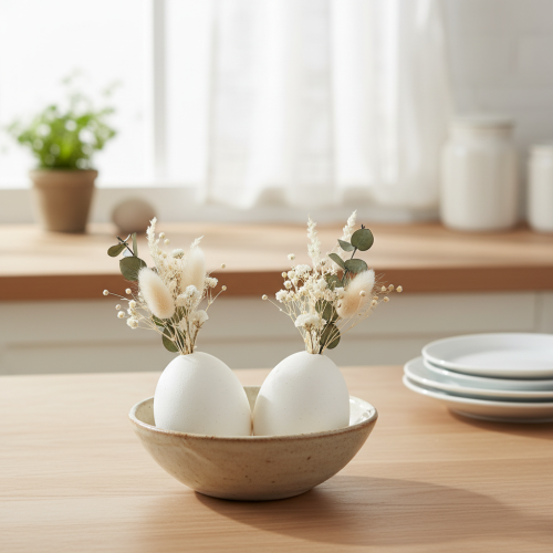 Artículo Huevos de gallina blancos, 10 piezas