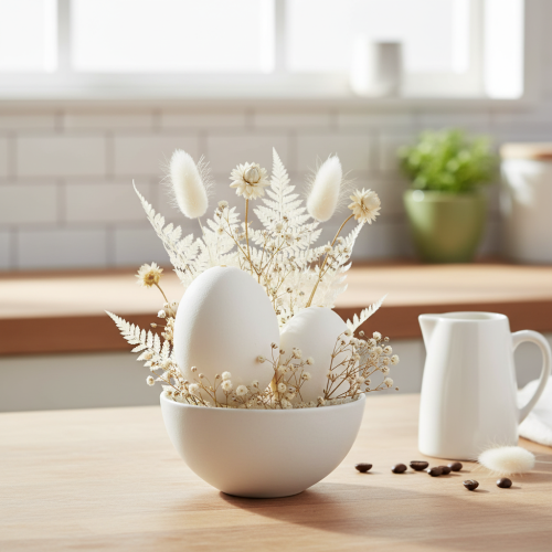 Artículo Huevos de gallina blancos, 10 piezas