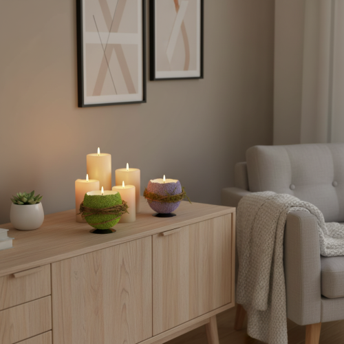 Artículo Cuenco decorativo con forma de huevo de Pascua para decorar la mesa de primavera o Pascua, 9 cm, 4 piezas