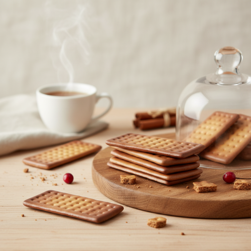 Artículo Galletas decorativas, alimento artificial, 24 piezas, 9 x 4 cm, decoración de mesa, decoración de escaparates, decoración de eventos, accesorios fotográficos