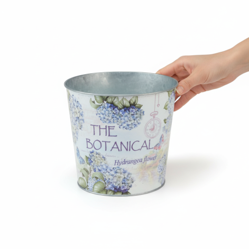 Artículo Maceta metálica para hortensias, Ø24cm H21cm