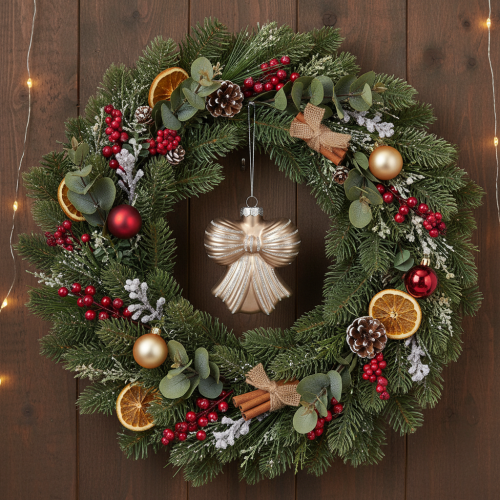 Adornos navideños de cristal, lazo para colgar, 10 cm, 2 unidades | Floristik24.es