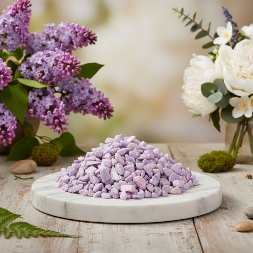 Piedras naturales decorativas de colores para decoración de mesas y arreglos florales decorativos, 13 mm, 2 kg | Floristik24.es