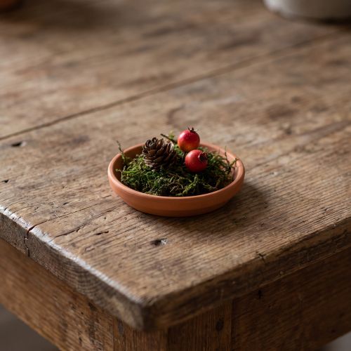 Posavasos, cuenco de barro, cerámica de terracota Ø6,2cm | Floristik24.es