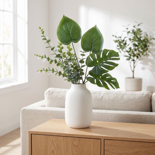 Philodendron árbol artificial amigo plantas artificiales verde 48cm | Floristik24.es