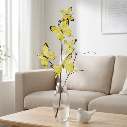 Rama con mariposas, decoración