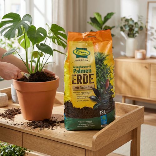Sustrato FRUX para plantas verdes y palmeras 18 l | Floristik24.es
