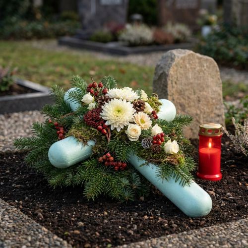 Cruz de poliestireno 50cm x 34cm 2uds | Floristik24.es
