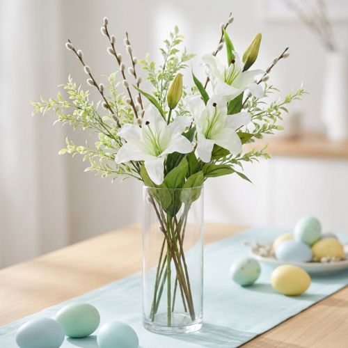 Lirio de Pascua blanco 86cm | Floristik24.es