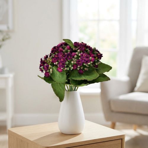 Flaming Käthchen Kalanchoe artificial violeta 24cm | Floristik24.es