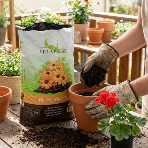 Sustrato para macetas Villa Flora 18L | Floristik24.es