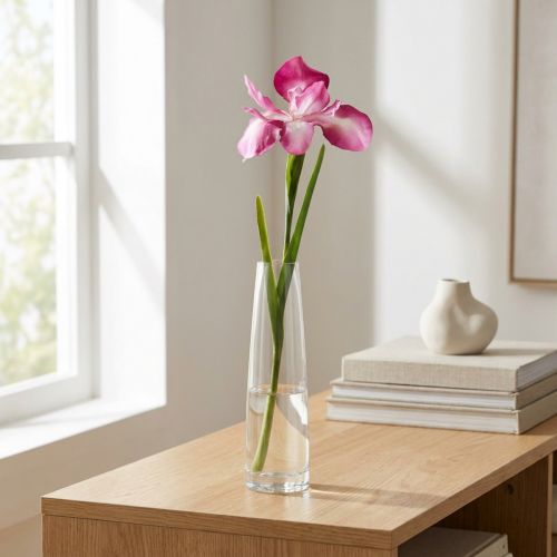 Iris artificial Rosa 78cm | Floristik24.es