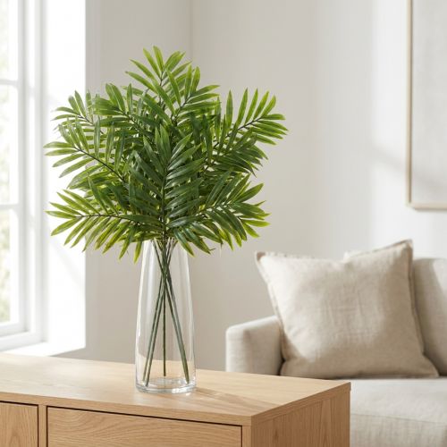 Hojas de palmera artificiales