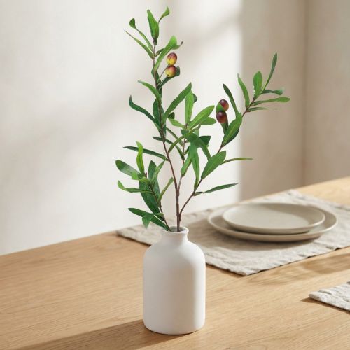 Rama de olivo rama decorativa de olivo artificial 45cm | Floristik24.es