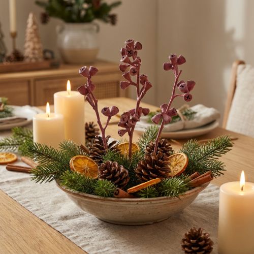 Ramas de eucalipto rojo esmerilado decoración natural exótica 25 piezas | Floristik24.es