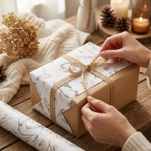Papel de regalo animales