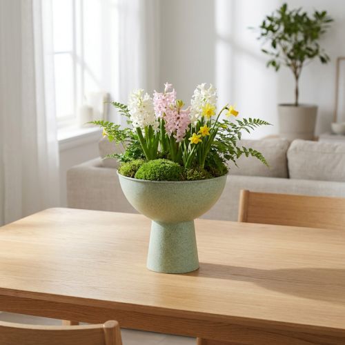 Artículo Bol con soporte para plantas, bol decorativo, 25 cm