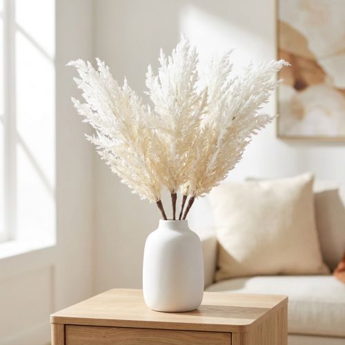 Hierba blanca de la Pampa, hierbas secas artificiales, plantas artificiales | Floristik24.es