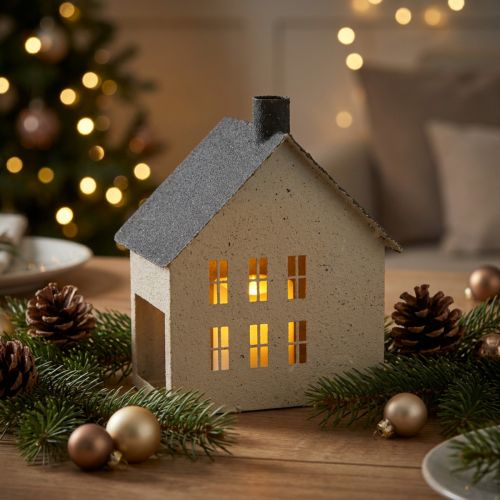 Farol de metal decorativo de 16 cm | Floristik24.es