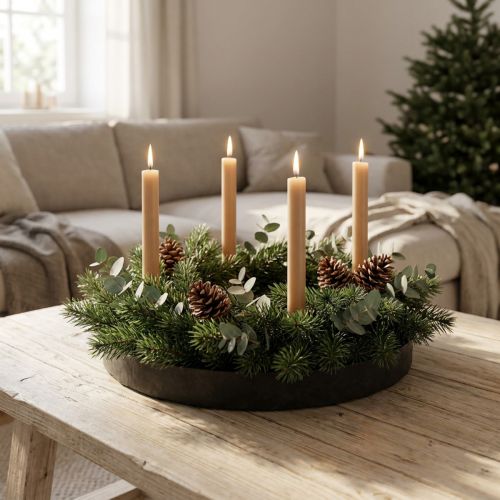 Anillo de plantación reciclable para una decoración elegante y una floristería sostenible. | Floristik24.es