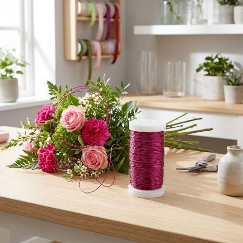 Alambre de aluminio decorativo para manualidades para ideas creativas. | Floristik24.es