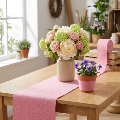 Cinta de fieltro, cinta para macetas rosa viejo 15cm 5m | Floristik24.es