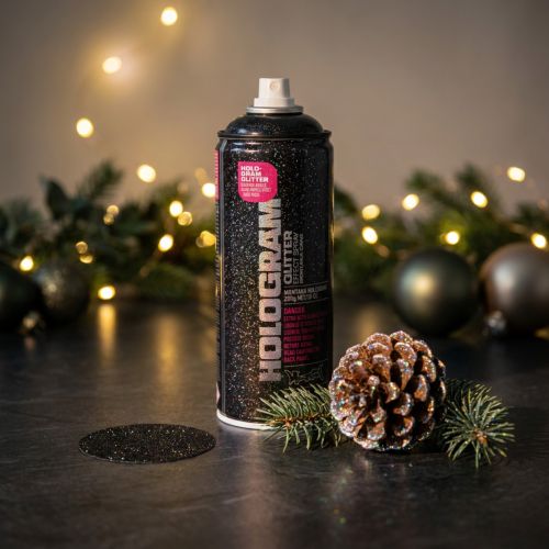 Artículo Holograma Glitter Spray Glitter spray aerosol mate seda 400ml