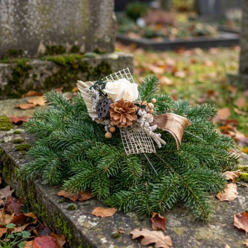 Arreglos para tumbas, complementos, arreglos funerarios, 4 unidades surtidas, 28 piezas | Floristik24.es