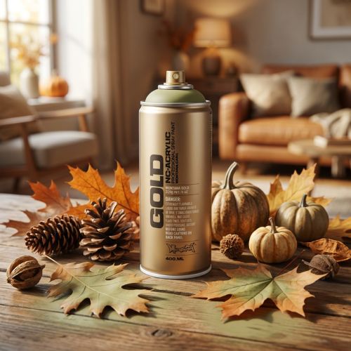 Artículo Pintura en spray verde Pintura en spray Montana Gold Verde Manila 400ml