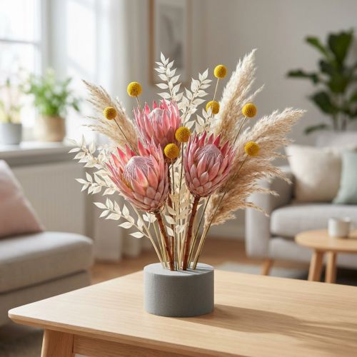 Artículo Cilindro de espuma floral compuesto enchufable seco gris H5cm Ø8cm 20 piezas