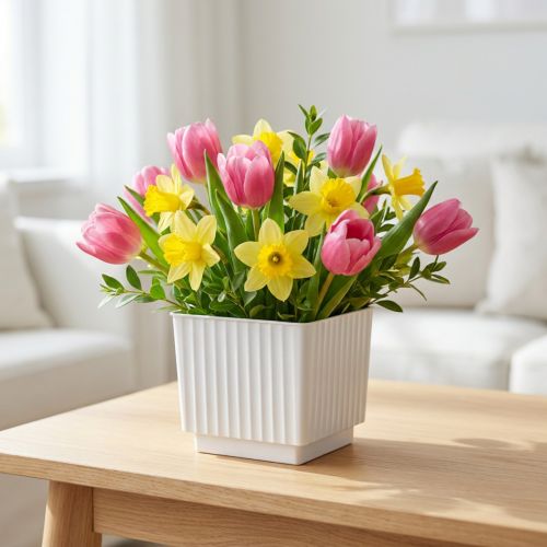 Cubos para foam floral 6,5cm blanco 20uds | Floristik24.es