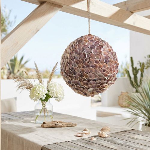 Artículo Conchas de bola deco bola de concha grande decoración marítima Ø25cm