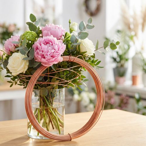 Alambre decorativo flexible para manualidades y floristería, fabricado en aluminio. | Floristik24.es