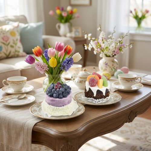 Tartaletas decorativas con frutas, réplicas de tartas artificiales, decoración para escaparates, juego de 2 piezas Ø8cm | Floristik24.es