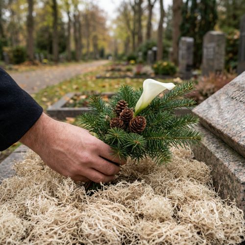 Musgo decorativo musgo de bosque seco decoración natural blanqueada 300g | Floristik24.es