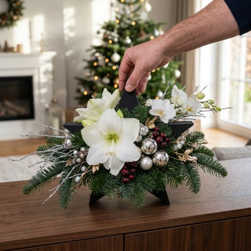 OASIS® Black Bioline® Estrella de Espuma Floral Negro H30cm 2uds | Floristik24.es