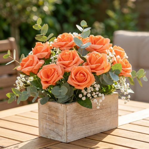 Artículo Rosa Foam Ø4,5cm Naranja 36uds