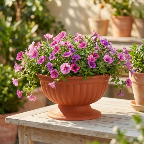 Artículo Cuenco con base de terracota Ø26cm