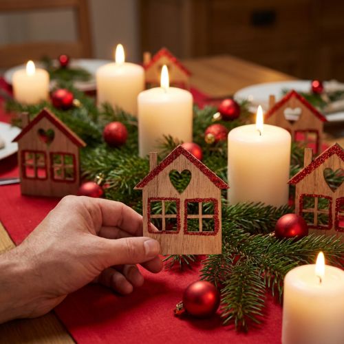 Decoración dispersa Navidad Decoración navideña casa 4,5×5cm 72 piezas | Floristik24.es