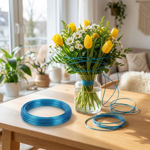 Alambre de aluminio para manualidades creativas y decoración. | Floristik24.es