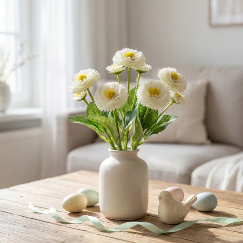 Bellisbund blanco 22cm 4pcs | Floristik24.es