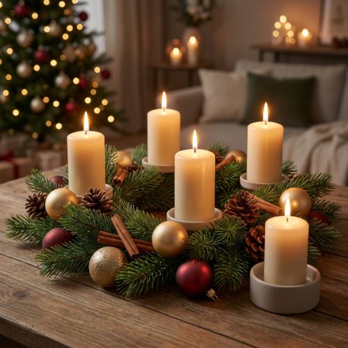 Ramas de abeto artificiales para decoración navideña | Floristik24.es
