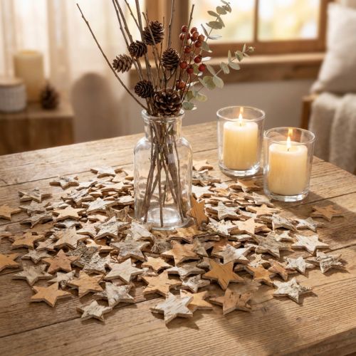 Estrellas de abedul mini 300 piezas | Floristik24.es